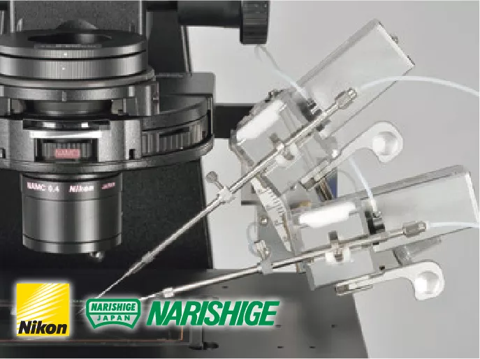 Nikon MTK-1 Micromanipulator set for Inverted Microscope
